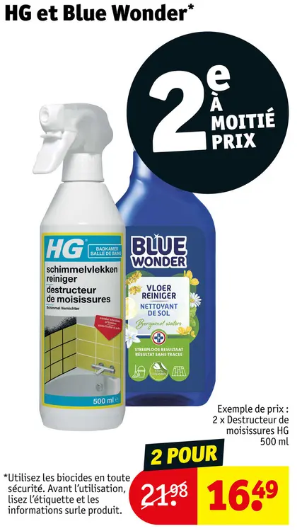 Offre: HG et Blue Wonder