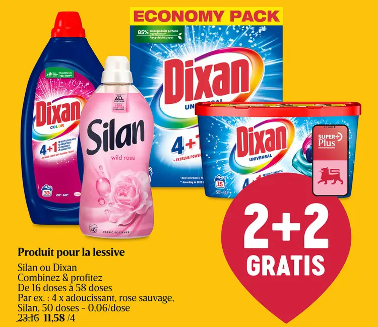 Offre: Produit pour la lessive