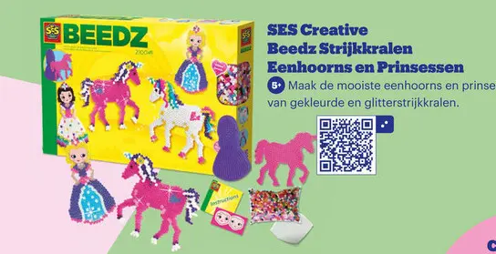 Aanbieding: Beedz Strijkkralen Eenhoorns en Prinsessen