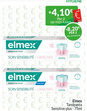 Aanbieding: Elmex Tandpasta Sensitive plus
