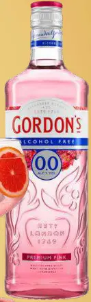 Aanbieding: Gordon's Premium Pink Alcohol Free