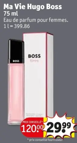 Offre: Ma Vie Hugo Boss