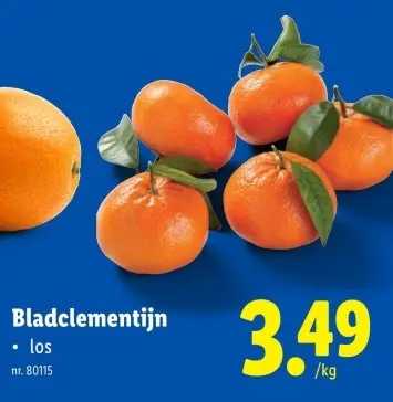 Promotie: Bladclementijn