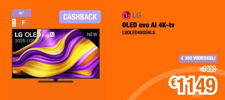 Promotie: OLED evo AI 4K-tv