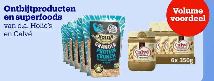 Aanbieding: Ontbijtproducten en superfoods