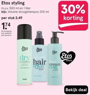 Aanbieding: Styling