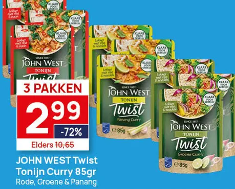 Aanbieding: Twist Tonijn Curry