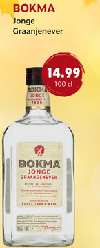 Aanbieding: Bokma Jonge Graanjenever