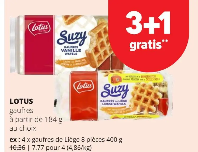 Offre: gaufres