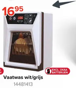 Promotie: Vaatwas wit/grijs