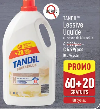 Offre: Lessive liquide