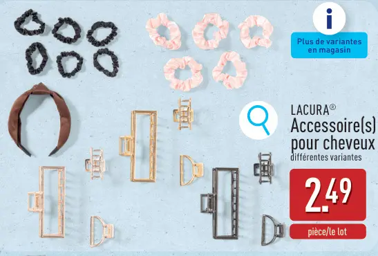 Offre: Accessoire(s) pour cheveux