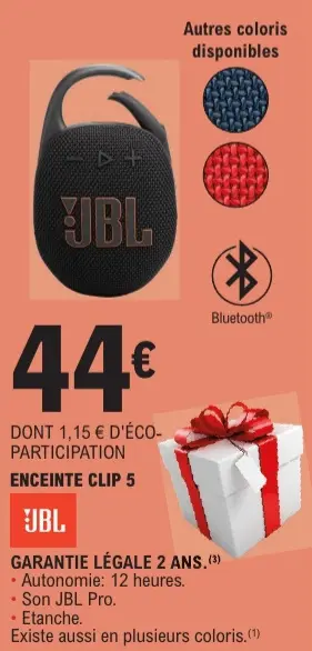 Promotie: Enceinte clip 5