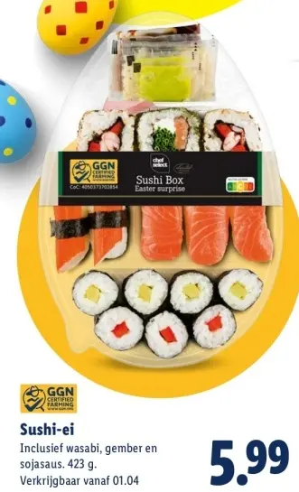 Aanbieding: Sushi-ei