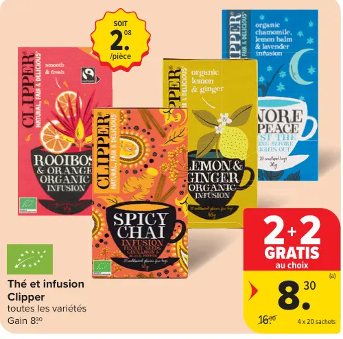 Offre: Thé et infusion