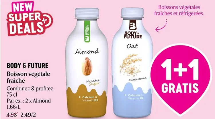 Offre: Body & Future Boisson végétale fraîche