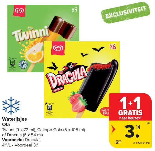 Aanbieding: Waterijsjes
