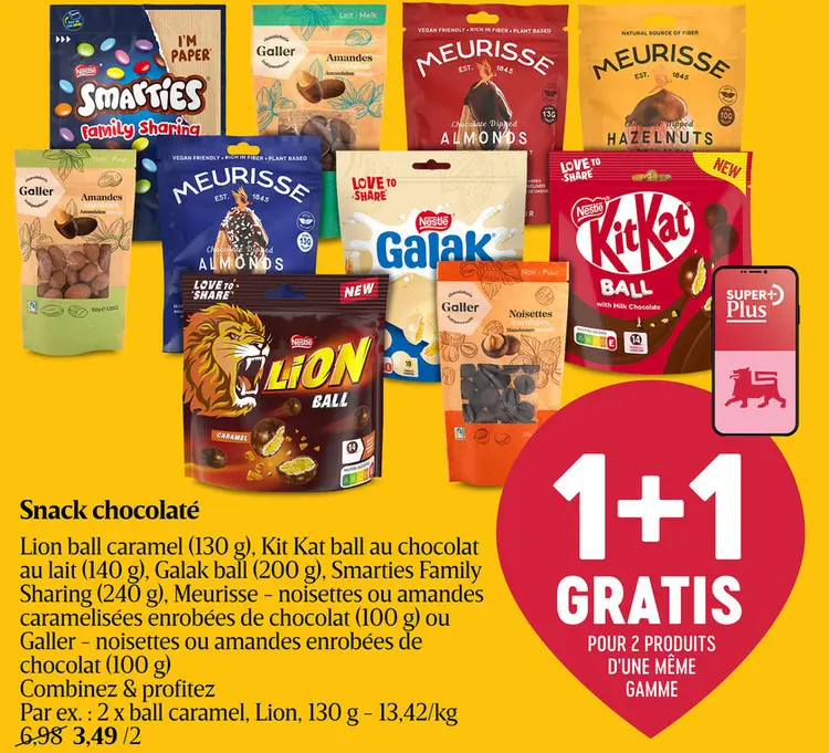 Offre: Snack chocolaté
