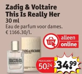 Aanbieding: Zadig & Voltaire This Is Really Her