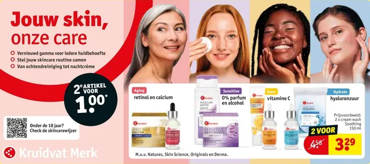 Aanbieding: cream wash Soothing