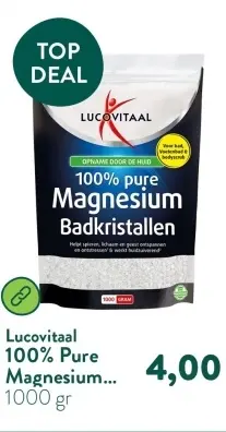 Aanbieding: 100% Pure Magnesium Badkristallen