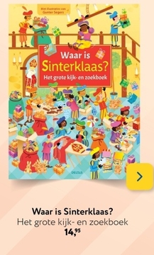 Aanbieding: Waar is Sinterklaas? Het grote kijk- en zoekb