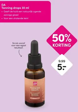 Aanbieding: Tanning drops