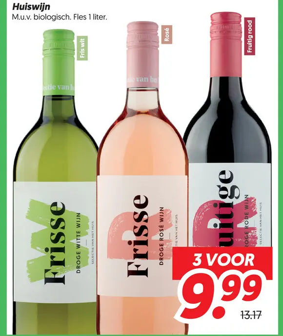 Aanbieding: Huiswijn