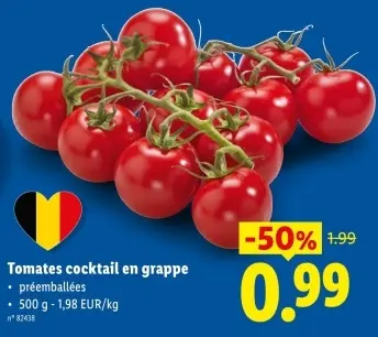 Offre: Tomates cocktail en grappe