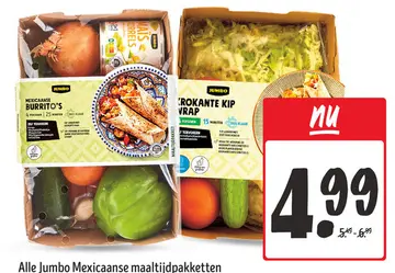Aanbieding: Jumbo Mexicaanse maaltijdpakketten