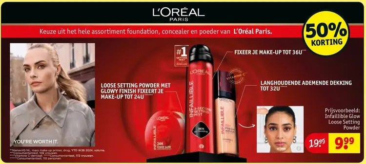 Aanbieding: Infaillible Glow Loose Setting Powder