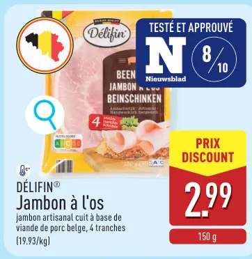 Offre: Jambon à l'os