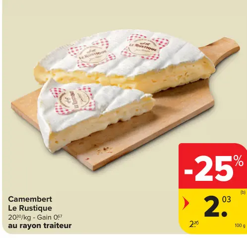 Offre: Camembert