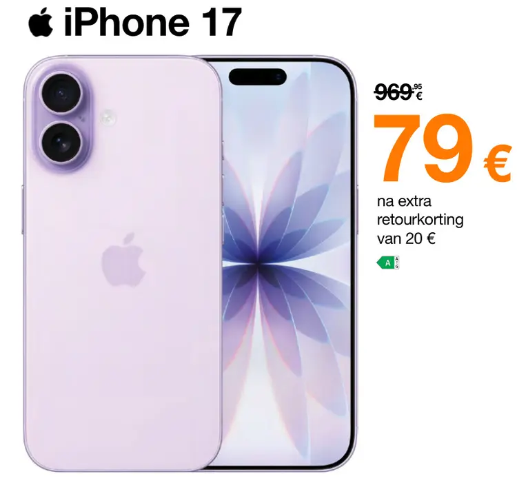 Aanbieding: iPhone 17