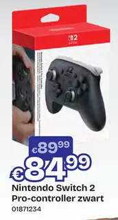 Aanbieding: Switch 2 Pro-Controller Zwart