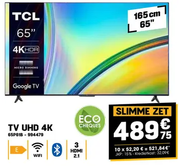 Aanbieding: TV UHD 4K