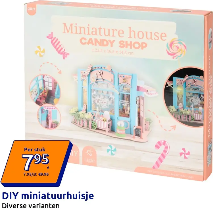 Promotie: DIY miniatuurhuisje
