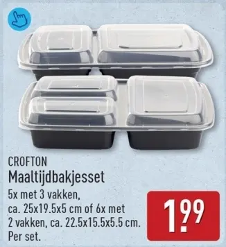 Aanbieding: Maaltijdbakjesset