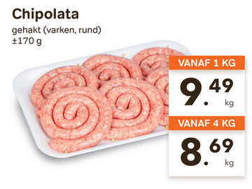 Aanbieding: Chipolata