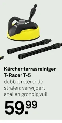 Aanbieding: Terrasreiniger T-Racer T-5