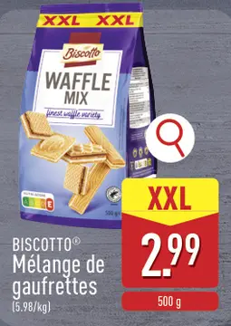 Offre: BISCOTTOⓇ Mélange de gaufrettes