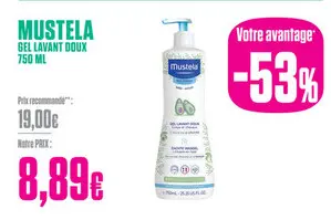 Offre: Gel lavant doux