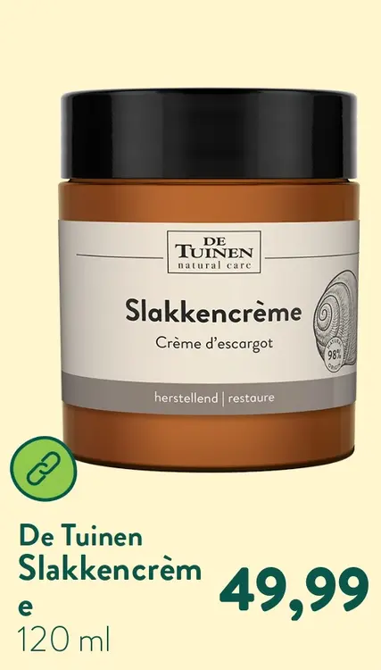 Aanbieding: Slakkencrème (3 halen, 1 betalen)