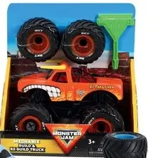 Aanbieding: Hot Wheels Monster Jam Mechanix 1:32 Build 'N Re-Build El Toro Loco Assorti
