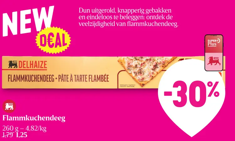 Promotie: Flammkuchendeeg