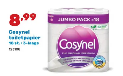 Promotie: Cosynel toiletpapier