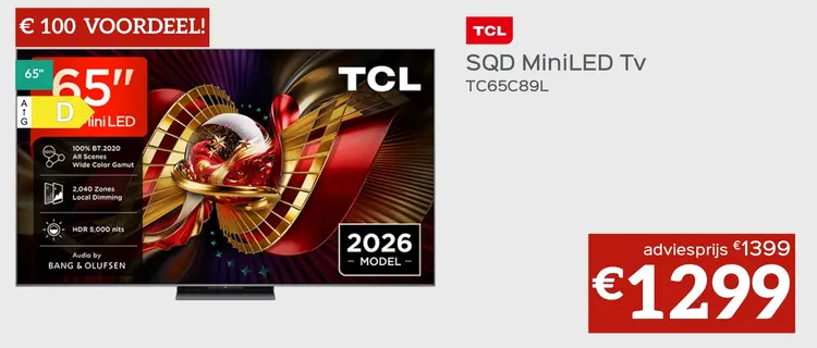 Promotie: SQD MiniLED Tv