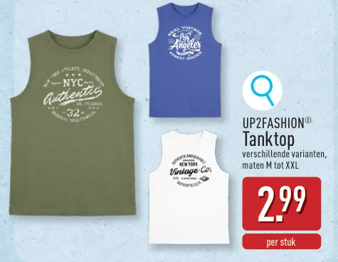 Promotie: Tanktop