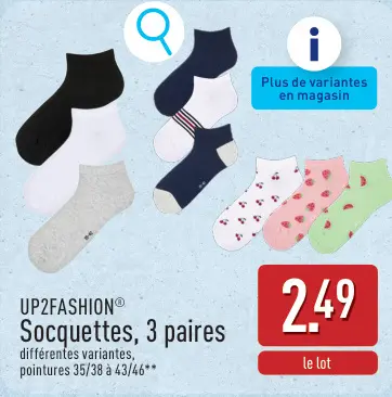 Offre: Socquettes