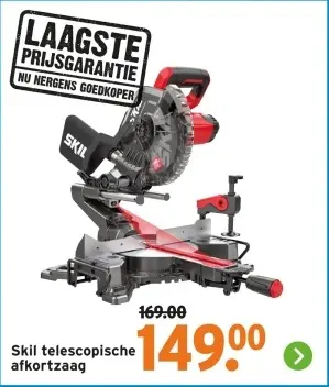 Aanbieding: Skil telescopische afkortzaag